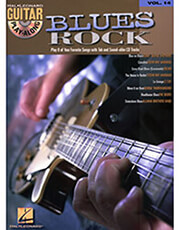 hal leonard guitar play along blues rock vol 14 cd photo