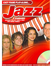 easy piano play along jazz photo