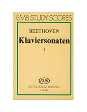 beethoven klaviersonaten vol1 pocket score photo