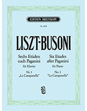 liszt busoni sechs etuden nach paganini fur klavier nr 3 la campanella ekdoseis breitkopf  photo