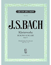 jsbach klavierwerke busoni ausgabe band v ekdoseis breitkopf photo