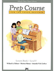 alfred s basic piano library prep course lesson book level f photo