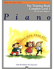 alfred s basic piano library ear training complete level 1 a b photo