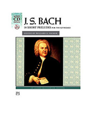 j s bach 18 short preludes bk cd photo