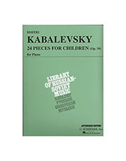 d kabalevsky 24 little pieces op39 ekdoseis schirmer photo