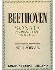 lvbeethoven sonata per pianoforte op 111 in do min schnabel ekdoseis curci photo