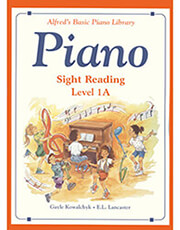 alfred s basic piano library sight reading level 1a photo