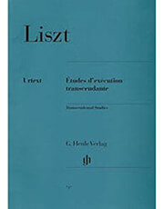 liszt 12 trancedental studies ekdoseis henle verlag urtext photo