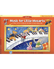 alfred s music for little mozarts music lesson book 1 photo