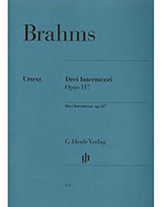 johannes brahms 3 intermezzi op 117 ekdoseis henle verlag urtext photo