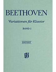 ludwig van beethoven variations for piano vol i ekdoseis henle verlag urtext photo