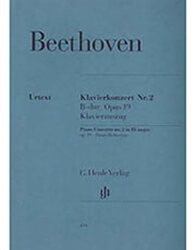 ludwig van beethoven concerto no 2 b flat major op 19 ekdoseis henle verlag urtext photo