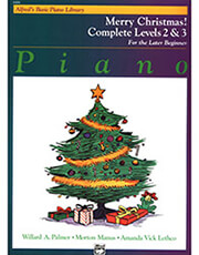 alfred s basic piano library merry christmas complete level 2 3 photo