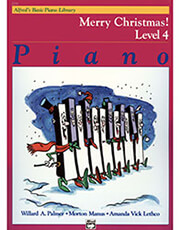 alfred s basic piano library merry christmas level 4 photo