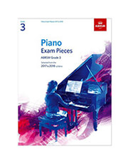 abrsm piano exam pieces 2017 2018 grade 3 selected from the 2017 2018 syllabus photo