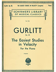 gurlitt cornelius the easiest studies in velocity for the piano photo