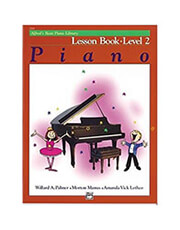 alfred s basic piano library lesson book level 2 photo