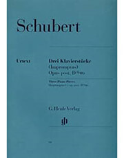 franz schubert 3 piano pieces impromptus d 946 ekdoseis henle verlag urtext photo