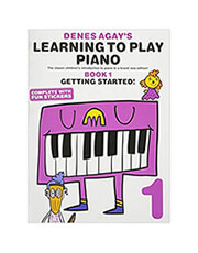 denes agay learning to play piano book 1 getting started photo