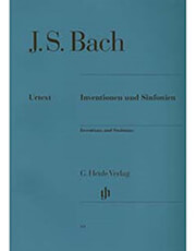 bach js inventionen und sinfonien ekdoseis henle verlag urtext photo