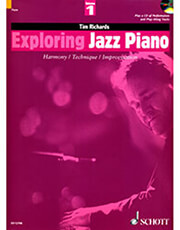 exploring jazz piano 1 harmony technique improvisation cd photo