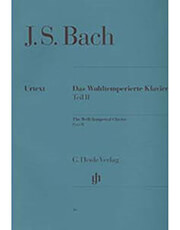 bach js das wohltemperierte no2 ekdoseis henle verlag urtext photo