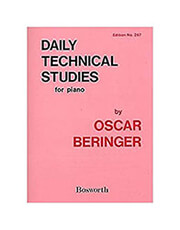 beringer oscar daily technical studies for piano photo