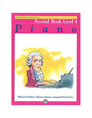 alfred s basic piano library recital book 4 photo