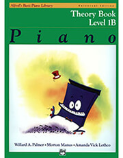 alfred s basic piano library theory book level 1b photo