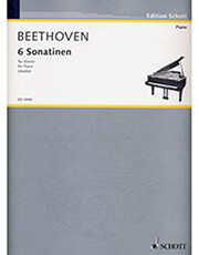 beethoven 6 sonatinas ekdoseis schott sohne photo