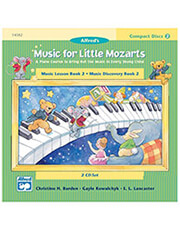 music for little mozarts disk sets for lesson and discovery books level 2 cd photo