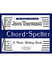 john thompson chord speller a music writing book photo