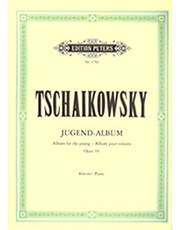 pyotr ilyich tchaikovsky jugend album opus 39 klavier ekdoseis peters photo