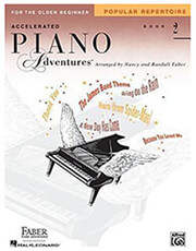 faber piano adventures accelerated piano adventures popular repertoire 2 photo