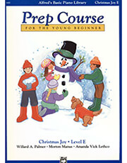 alfred s basic piano library prep course christmas joy level e photo