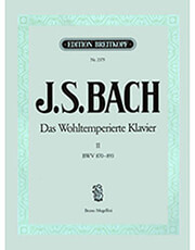 bach js das wohltemperierte no2 ekdoseis breitkopf photo