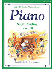 alfred s basic piano library sight reading level 1b photo