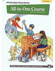 alfred s basic piano library all in one course book 2 photo