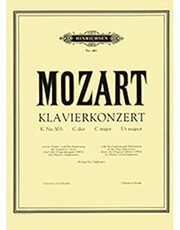 wamozart klavierkonzert k no 503 c dur ekdoseis peters photo