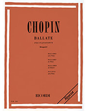 frederic chopin ballate per pianoforte ekdoseis ricordi photo