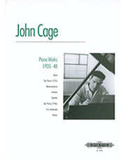 john cage piano works 1935 48 ekdoseis peters photo