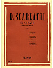 domenico scarlatti 25 sonate per clavicembalo ekdoseis ricordi photo