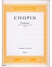 frederic chopin fantaisie in f minor opus 49 ekdoseis schott photo