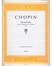 frederic chopin tarantelle opus 43 ekdoseis schott photo