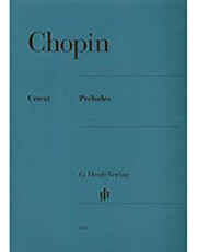 frederic chopin preludes ekdoseis henle verlag urtext photo