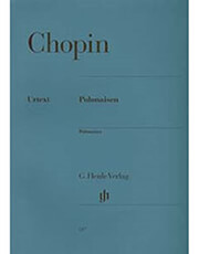 frederic chopin polonaises ekdoseis henle verlag urtext photo