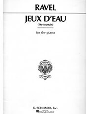 maurice ravel jeux d eau the fountain ekdoseis schirmer photo