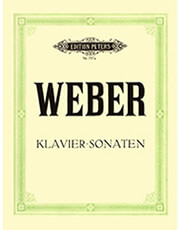 carl maria von weber klavier sonaten ekdoseis peters photo