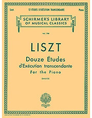 lizst  12 transcendental etudes photo