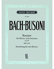 bach busoni konzert fur klavier und orchester d moll bwv 1052 bearbeitung fur zwei klaviere photo